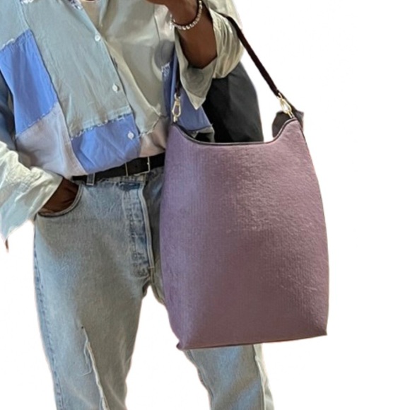 Paul Smith purple 2-tone long shopper tote bag - Picture 10 of 10